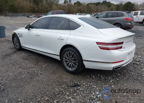 2022 Genesis G80 2.5T Rwd from USA, damaged, VIN KMTGB4SC7NU111556